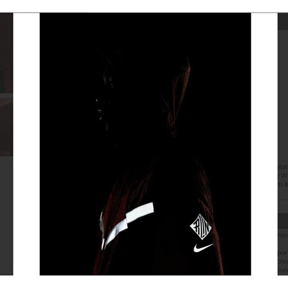 Mens Nike Windrunner Windbreaker Running Tech Jacket Black CU5738-652 Large L - Picture 16 of 16